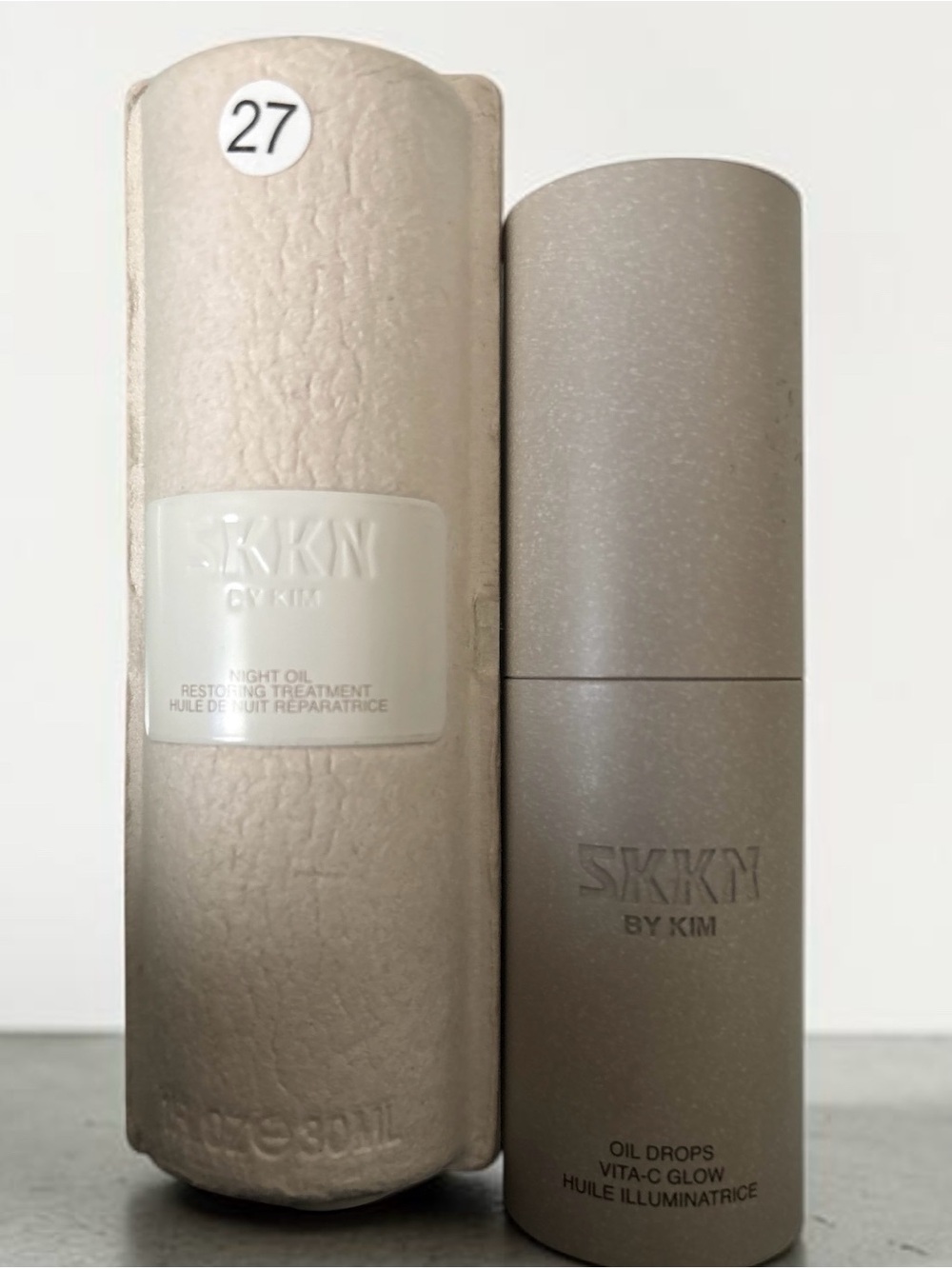 SKKN By Kim Set- Vita C Oil Drops and Night Oil 30ml (vit c does not have box)